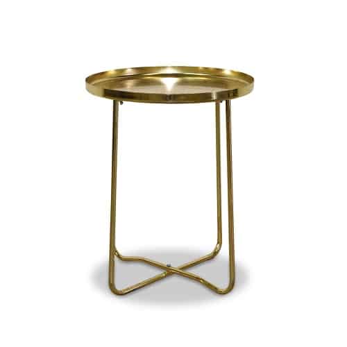 gold side table for hire gold coast