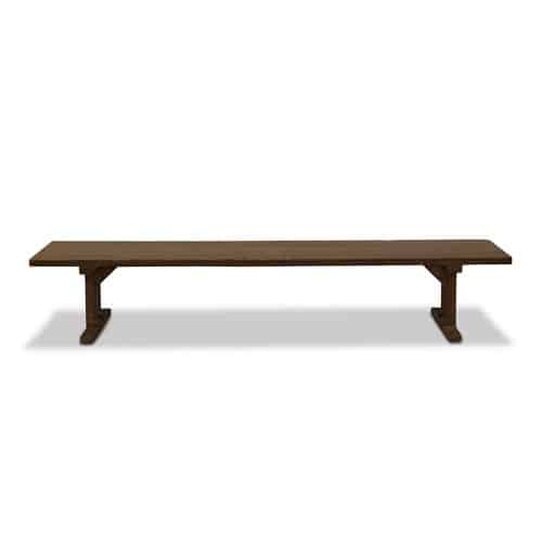 timber bench pew for hire gold coast