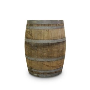 wine barrel bar table for hire gold coast
